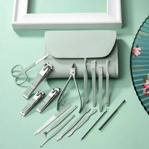 16-in-1 Portable Steel Nail Cutter Set
