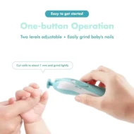 Gentle & Safe Baby Nail Trimmer with Light – Electric Nail Care Tool for Babies - Image 7