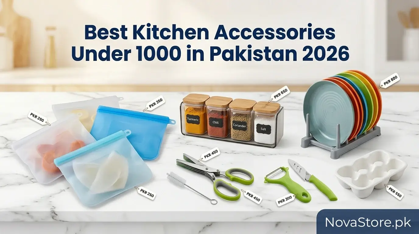 best kitchen accessories under 1000 in Pakistan 2026 – NovaStore.pk